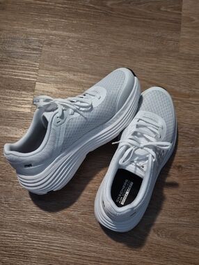 Skechers Women's White Athletic Platform Sneakers